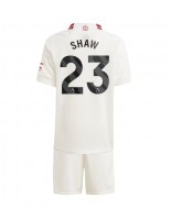 Manchester United Luke Shaw #23 Kolmaspaita Lasten 2023-24 Lyhythihainen (+ shortsit)